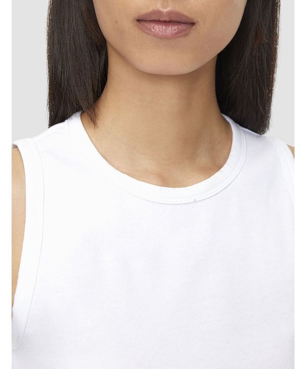 JOSEPH 【洗える】ジャージーリブ　タンクトップ Off white