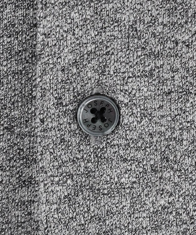 JOSEPH HOMME 【WEB・一部店舗限定 】 シェードウィーブ　ポロシャツ ライトグレー系