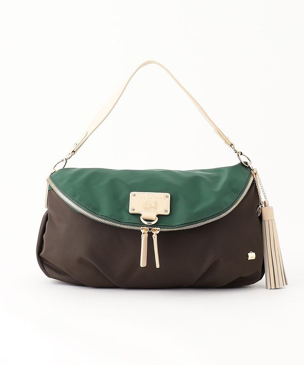 LA BAGAGERIE ウォータープルーフナイロン　3wayバッグ ダークグリーン