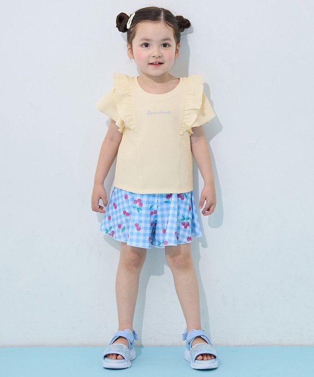 ANY KIDS シャラシャラ厚底ニャンダル サックスブルー