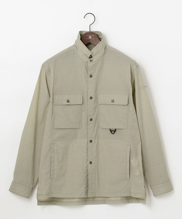 JOSEPH ABBOUD MOUNTAIN 【UNISEX】パワーリップワッシャー シャツ アイボリー系