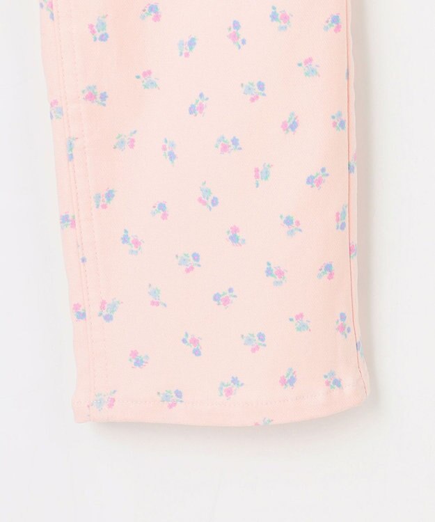 ANY KIDS 【洗濯機可能】ときめきストレッチ 総柄パンツ 花柄