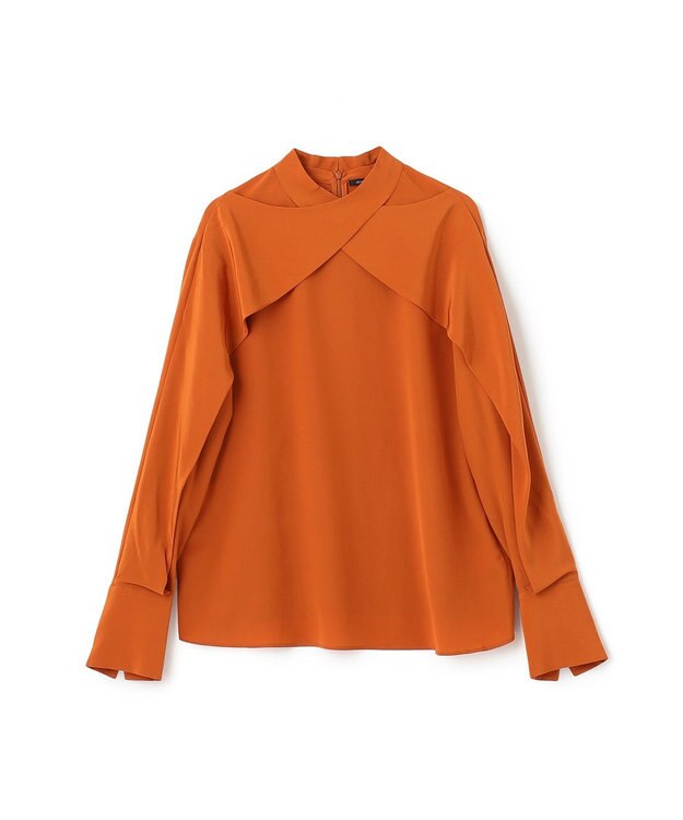 JOSEPH 【洗える】ニューシーディーシー　ブラウス Cinnamon
