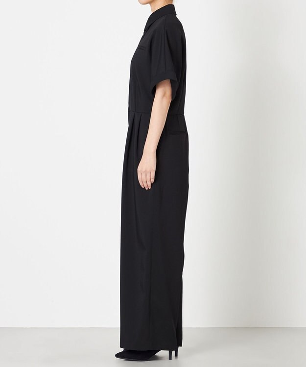 NAVE 【ReNAVE・セットアップ可/洗える/撥水加工】ホロウツイル ジャンプスーツ ブラック系