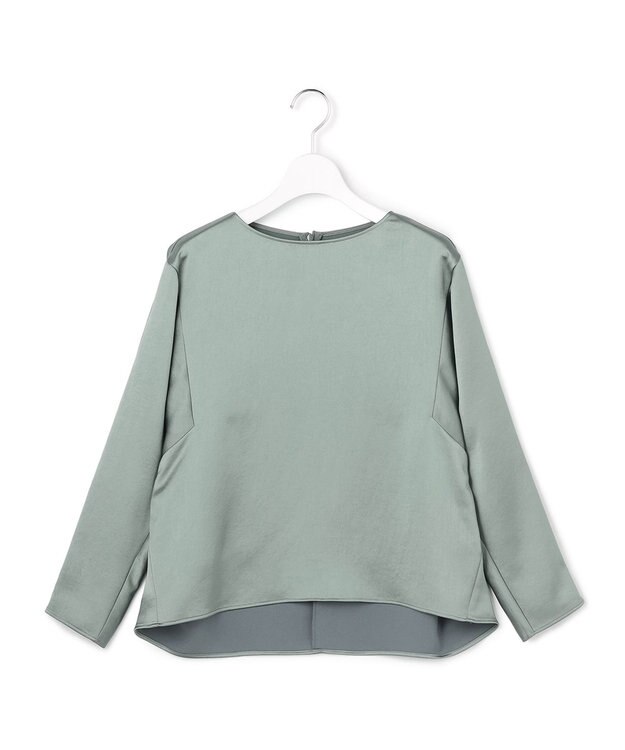 23区 S 【APPLAUDIR】ヴィンテージサテン セットアップ モスグリーン系