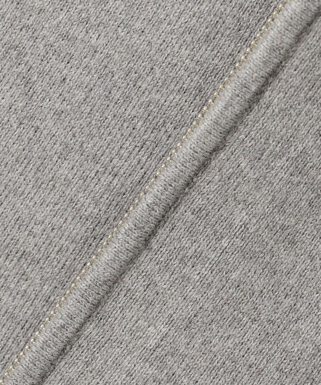 uncrave カシミヤブレンドニット ジップアップブルゾン グレー