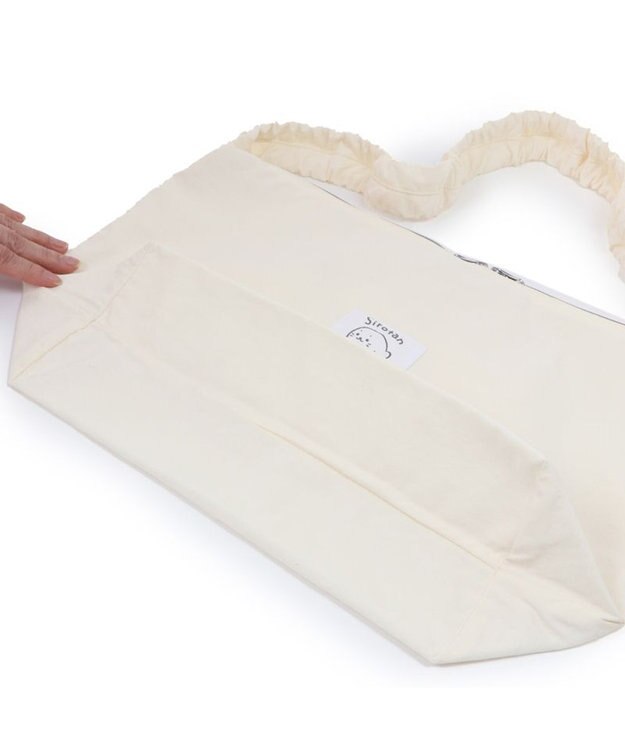 Mother garden しろたん ドロスト ショルダーバッグ 白～オフホワイト