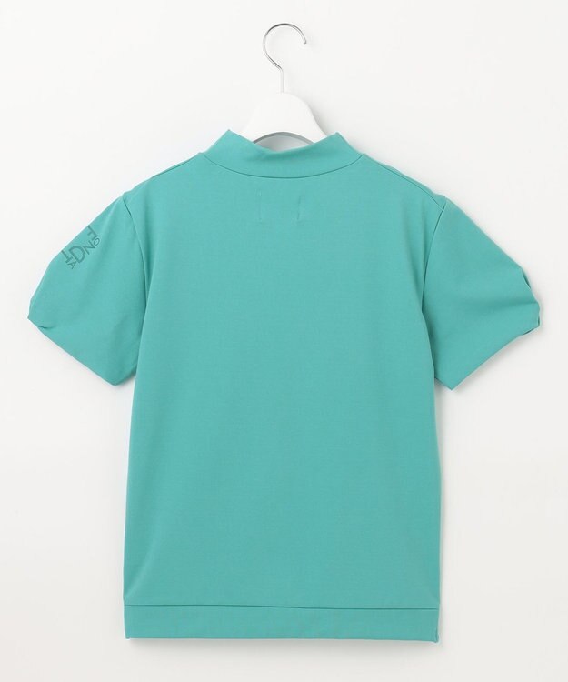 23区GOLF 【23Fondation/WOMEN】【UVケア】モックネックシャツ ピーコックグリーン系