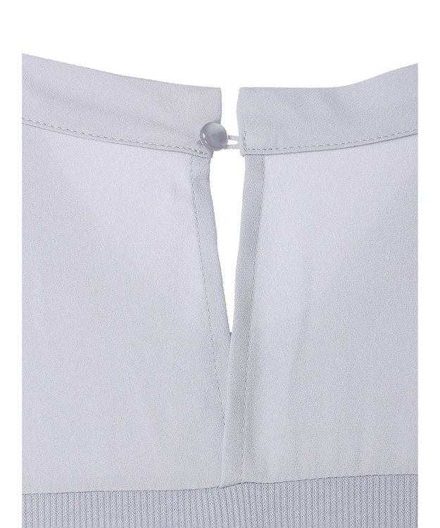 earth music&ecology リブドッキングワンピース Gray