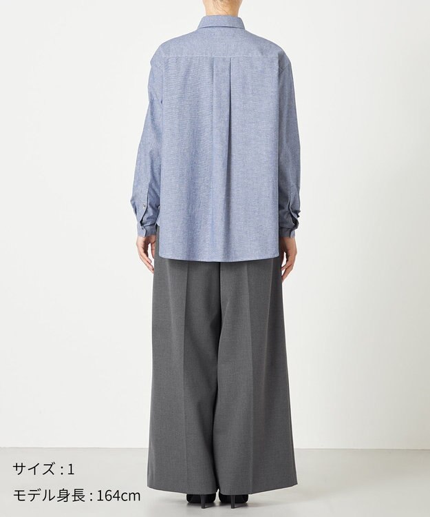 NAVE シャーティング シャンブレーブルー