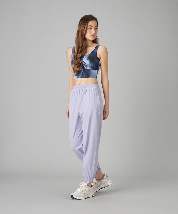 Chacott Chacott BALANCE インクアートプリントブラトップ ブラックＰＴ