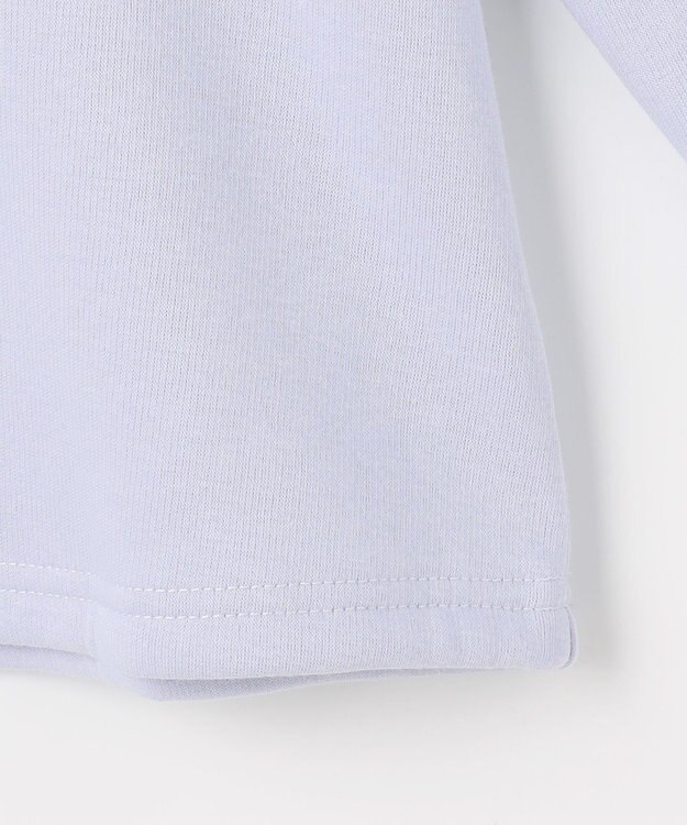 ANY KIDS ドレスモチーフ 裏シャギー トレーナー サックスブルー