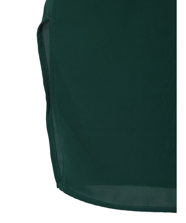 Green Parks ＳＥＴ２点　合皮ベルト＋ミディシャツワンピース Green