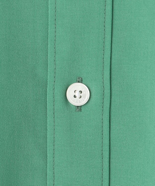 JOSEPH HOMME 【機能素材】テクノボイルストレッチ　レギュラーカラーシャツ スモーキーグリーン系