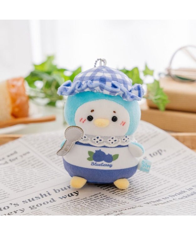 Mother garden しろたん ジャムキーホルダー 《ブルーベリーらむね》 単品 ブルーベリーらむね