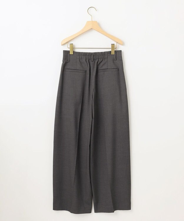 組曲 【加藤ローサさん着用】ハンサムツイルカーヴィーパンツ チャコールグレー系