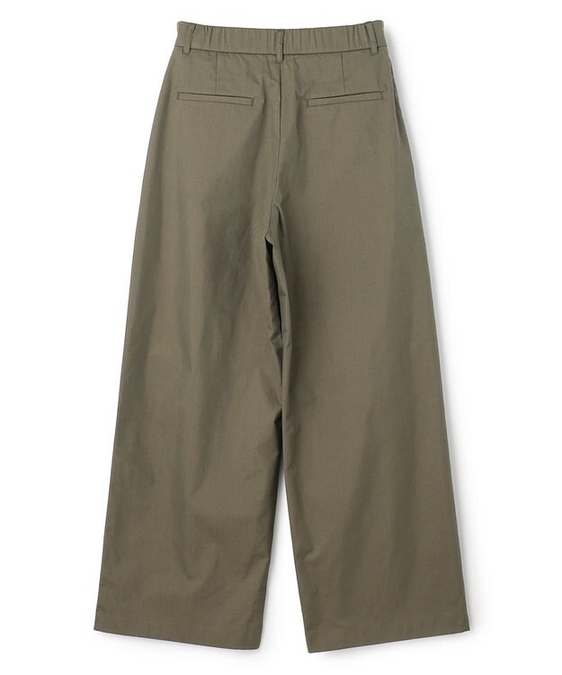 UNFILO L アシンメトリー ラップパンツ カーキ