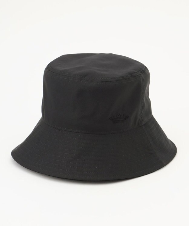 TOCCA 【紫外線90%カット・速乾・接触冷感・リバーシブル・洗える】LACE REVER BUCKET HAT バケットハット ブラック系