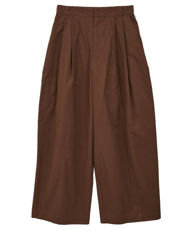 CRAFT STANDARD BOUTIQUE ワイドカーブチノパンツ Brown