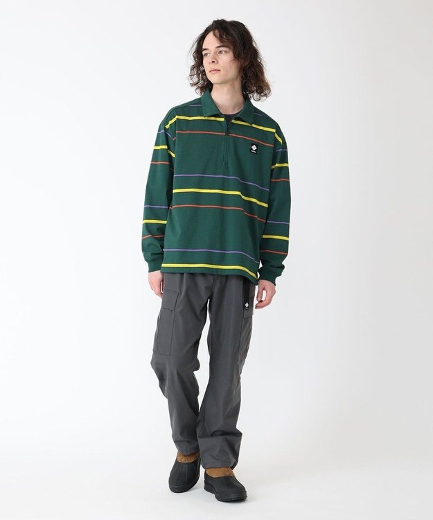 Columbia Columbia/ キャロリーナアベニューハーフジップポロ /コロンビア Rain Forest