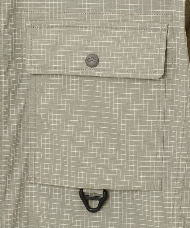 JOSEPH ABBOUD MOUNTAIN 【UNISEX】パワーリップワッシャー シャツ アイボリー系