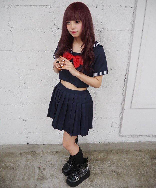 WEGO 【ハロウィン＆コスプレ】セーラー服 柄2