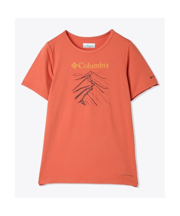 Columbia Columbia/ 【KIDS】テックトレイルショートスリーブグラフィックシャツ /コロンビア Tuscan、 Ridge Line Life
