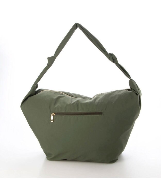 UNBILLION カシュカシュ cachecache / シワナイロンビッグバッグ カーキ