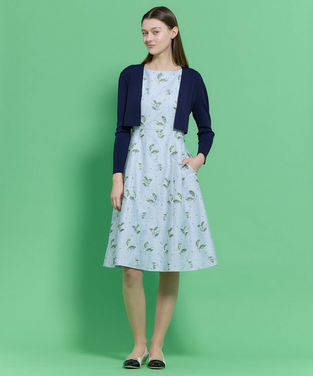 TOCCA SQUARE BOLERO ボレロ ネイビー系