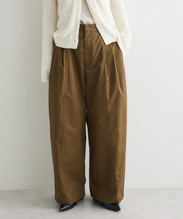 CRAFT STANDARD BOUTIQUE ワイドカーブチノパンツ Khaki