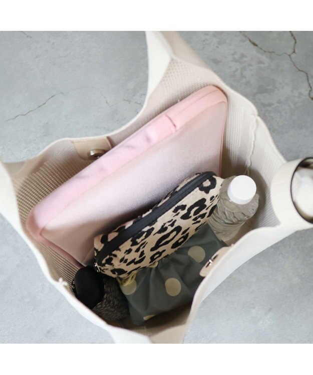 PELLE BORSA ニットバッグ Epice エピス 5827 アイボリー