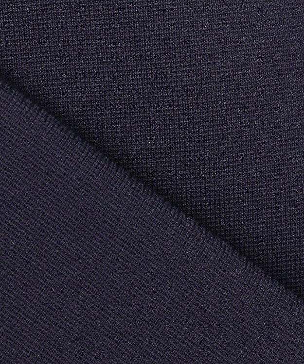 UNFILO MENS スマートニット プルオーバー ネイビー