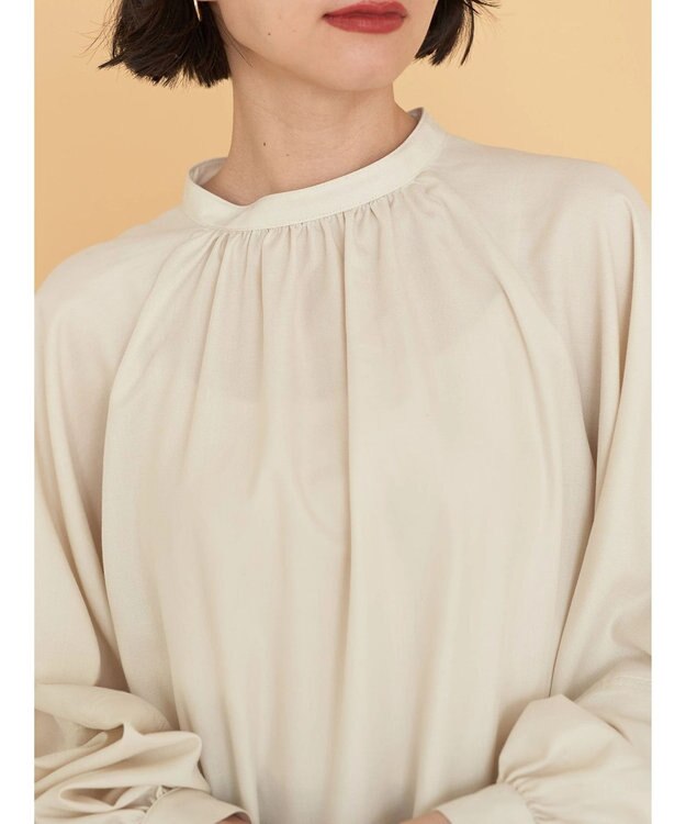 AMERICAN HOLIC ＳＥＴ　ボリュームスリーブシャツ＋ニットベスト Ivory