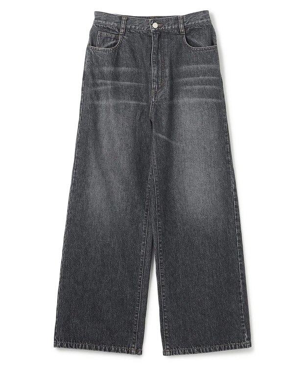 BEIGE， 【新色追加】MARCK / ワイドバギーパンツ Black