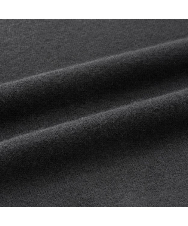 ZERO HALLIBURTON カシミヤ クルーネックニットトップス ZHG-M5A7 85122 ブラック