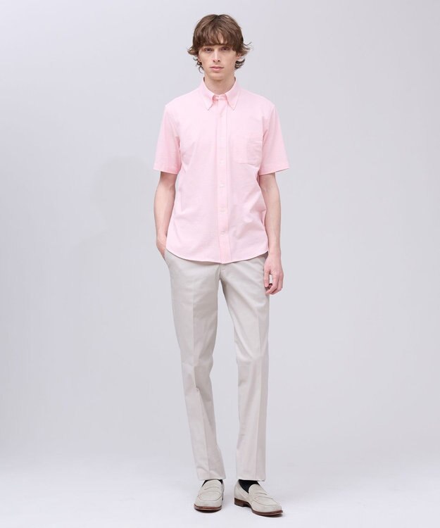 J.PRESS MEN 新色【ストレッチ】ハイパワーシャンブレードビー パンツ ベージュ系