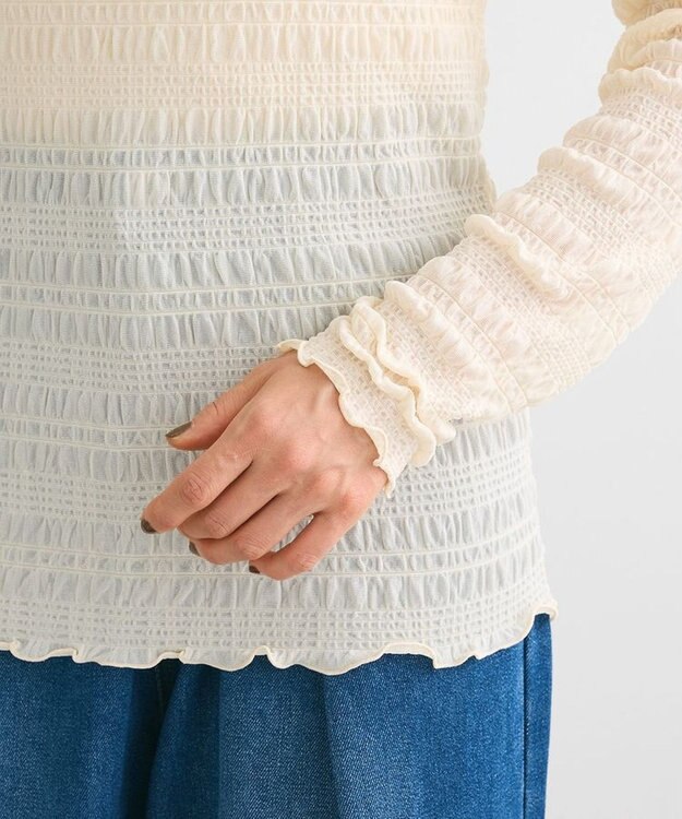 Green Parks ・ＥＬＥＮＣＡＲＥ　ＤＵＥ　シャーリングシアーロンＴＥＥ Ivory