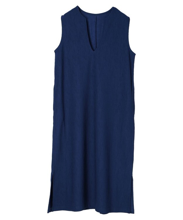 Green Parks カットＪＱキーネックジャンスカ Blue