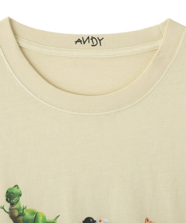 AMERICAN HOLIC 【TOY STORY】ヴィンテージ加工グラフィックTシャツ Beige