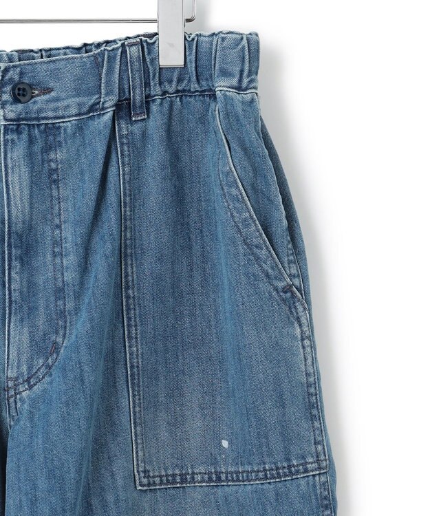 J.PRESS YORK STREET 【UNISEX】ワイド デニムパンツ ネイビー系