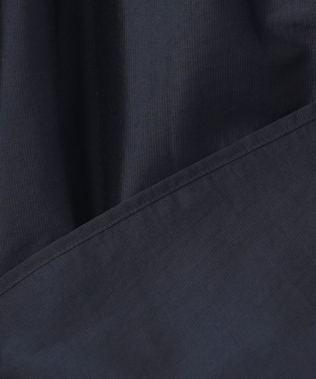 組曲 カールマイヤーハイネック ブラウス ネイビー系