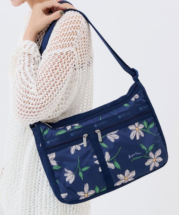 LeSportsac DELUXE EVERYDAY BAG/フローラルブルームズネイビー フローラルブルームズネイビー