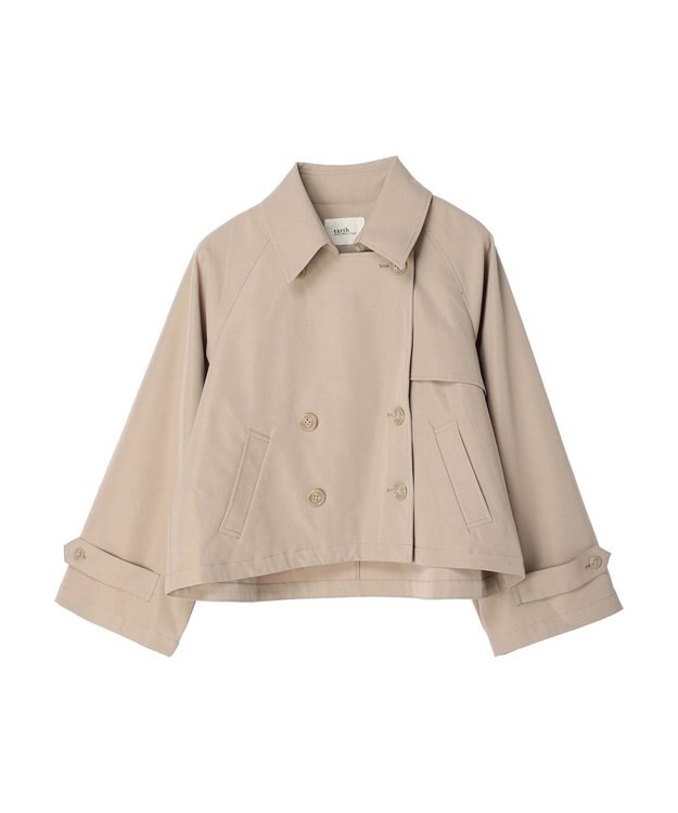 earth music&ecology ショートトレンチコート Beige