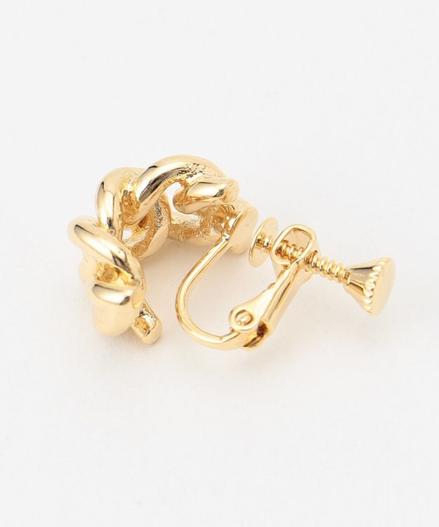 組曲 チェーンイヤリング ゴールド系