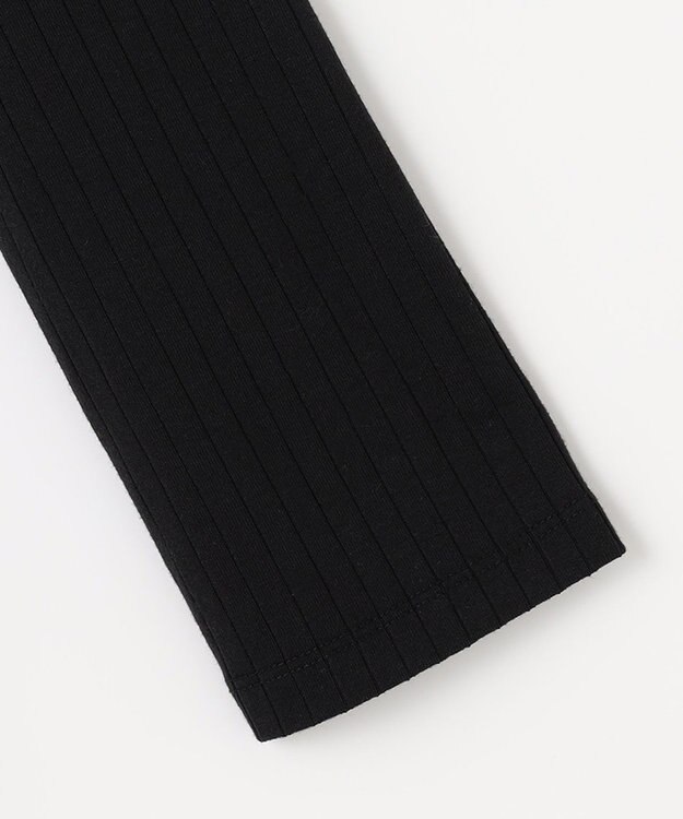 ANY SIS 【洗える】チェックジャガードコンビ ワンピース モノトーン系