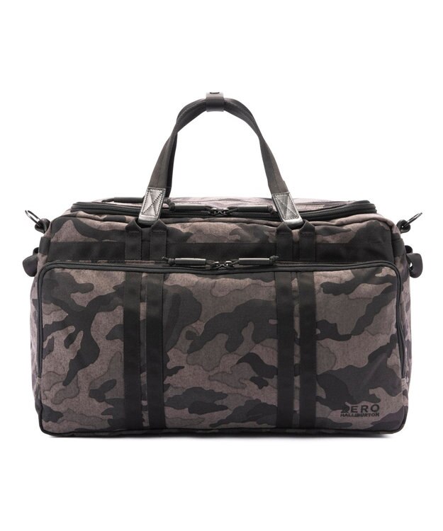ZERO HALLIBURTON コーデュラボストン 82003 ブラックカモ柄