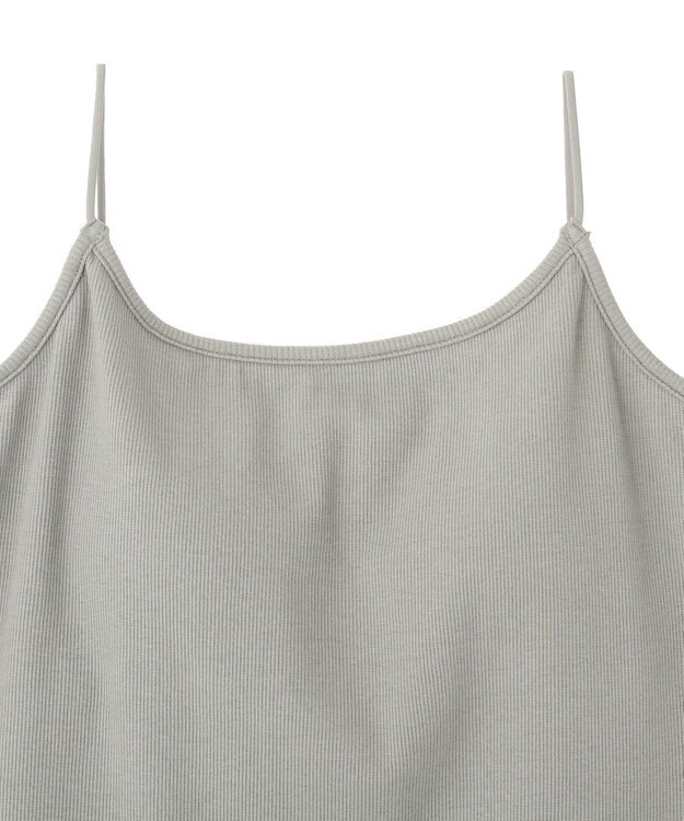 Green Parks カップ付きキャミソール Gray