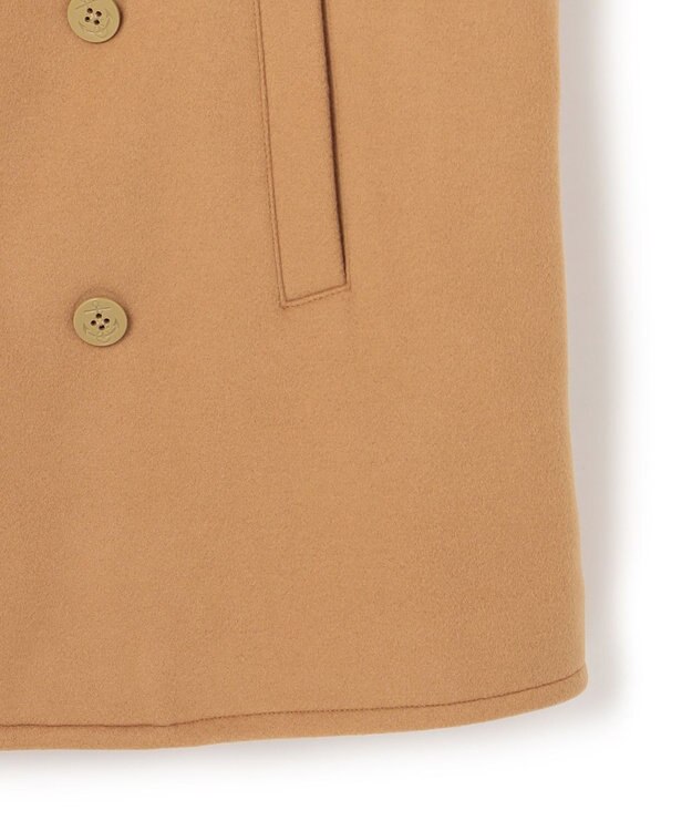 J.PRESS YORK STREET 【UNISEX】メルトン ピーコート キャメル系