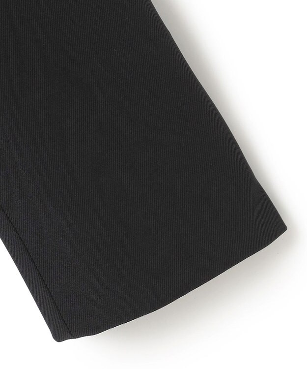 BEIGE， 【洗える・L-size】ALAINA / Vネックカラージャケット Black