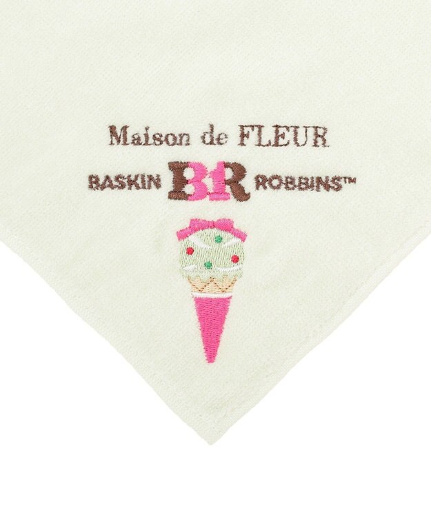 Maison de FLEUR サーティワン　タオルハンカチ Mint